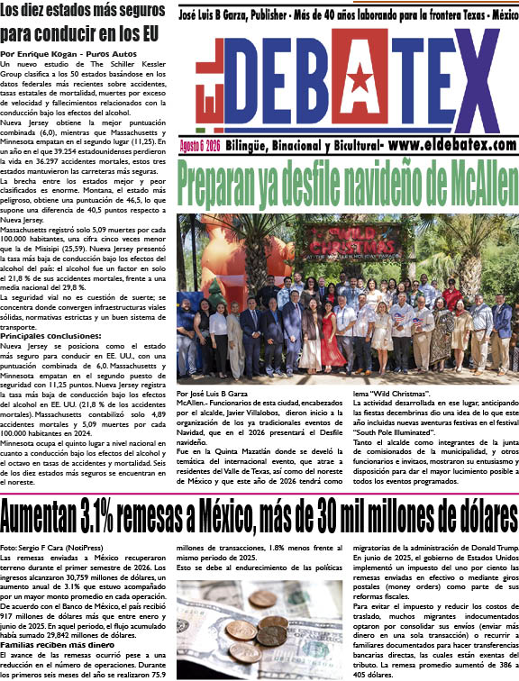 En julio, McAllen prepara ya desfile de Navidad